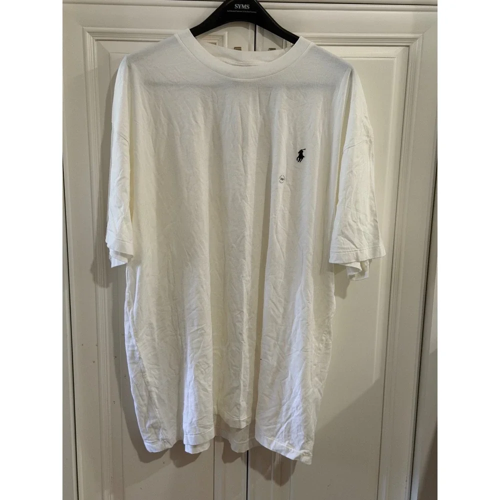 Polo Ralph Lauren T-Shirt Mens 2XB White Classics Big & Tall‎ With Tags